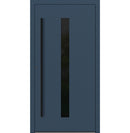 Turenwerke P90 Design 21 Aluminium Door - Dark Blue RAL5011 - Blackline