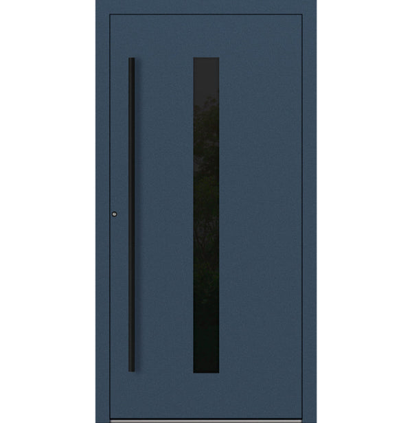 Turenwerke P90 Design 21 Aluminium Door - Dark Blue RAL5003 - Blackline