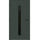 Turenwerke P90 Design 21 Aluminium Door - Fir Green RAL6009 - Blackline