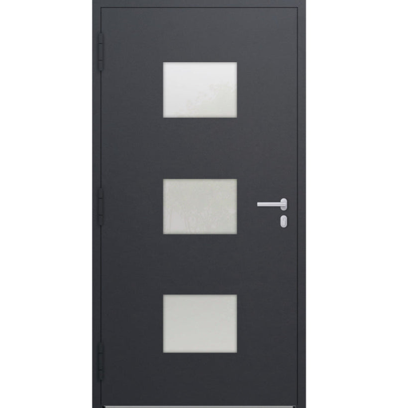 Turenwerke P90 Design 210 Aluminium Door - Anthracite DB703