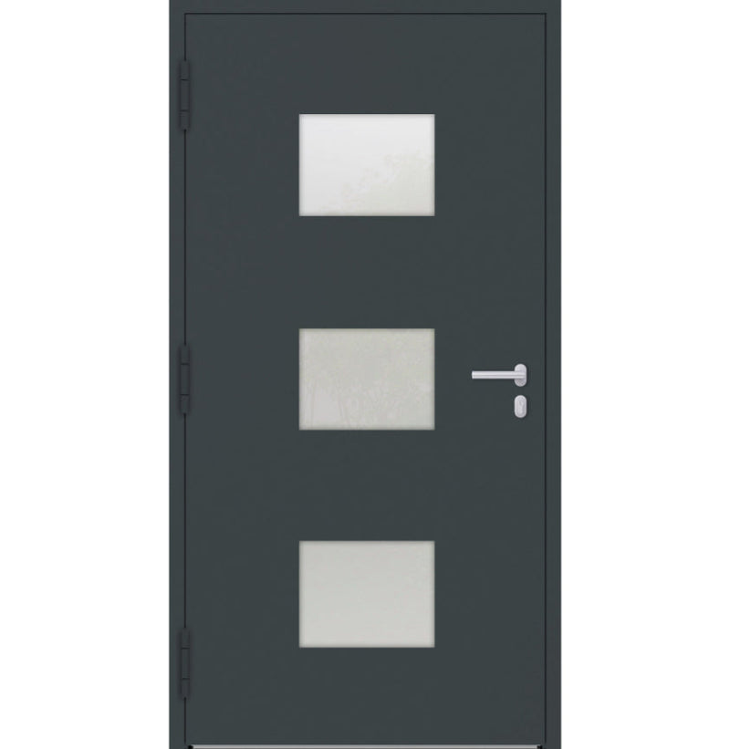 Turenwerke P90 Design 210 Aluminium Door - Anthracite RAL7016