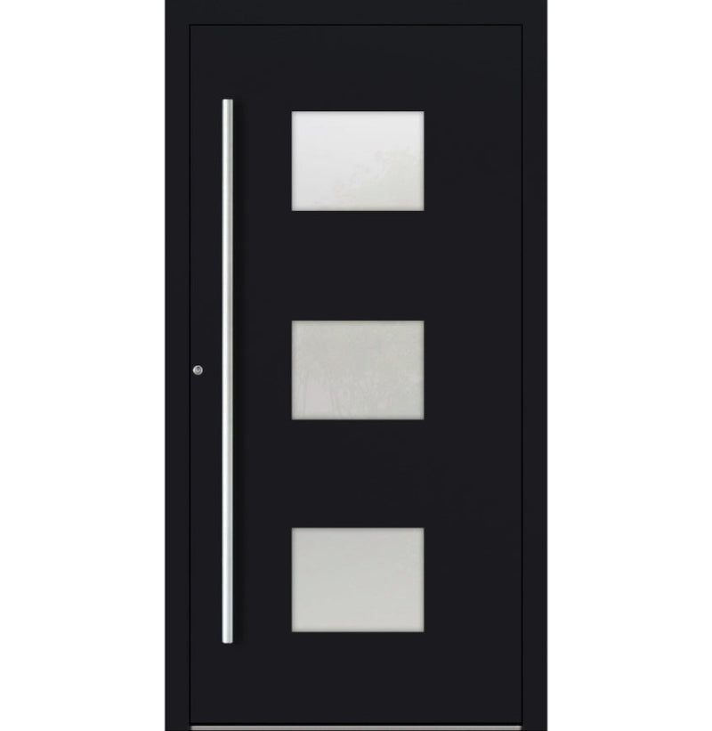 Turenwerke P90 Design 210 Aluminium Door - Black RAL9005