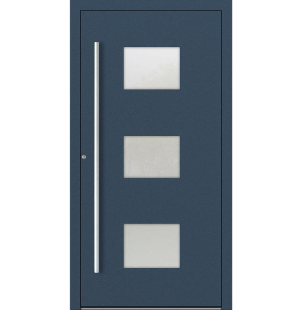 Turenwerke P90 Design 210 Aluminium Door - Dark Blue RAL5003