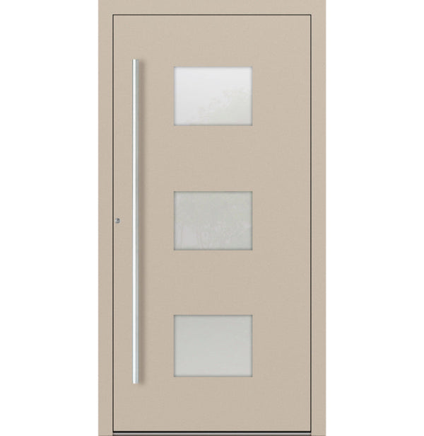 Turenwerke P90 Design 210 Aluminium Door - Ivory RAL1015