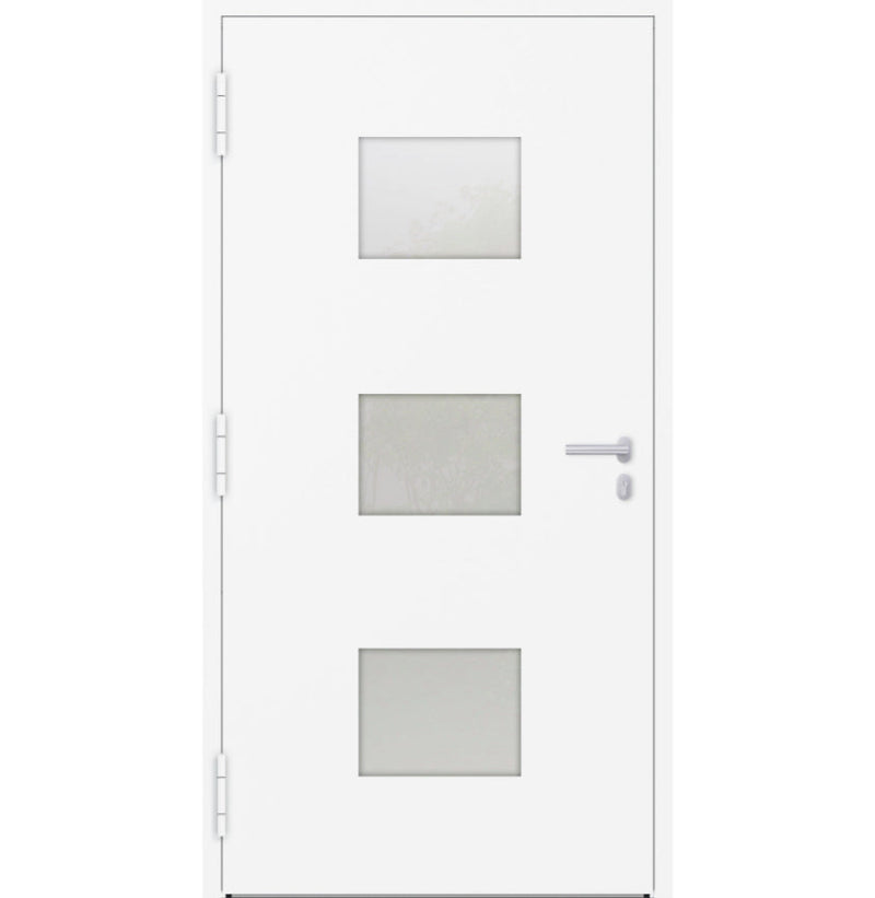 Turenwerke P90 Design 210 Aluminium Door - White RAL9016