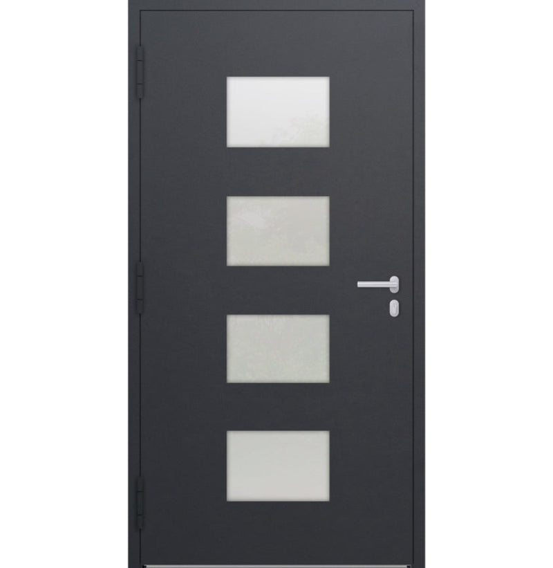 Turenwerke P90 Design 211 Aluminium Door - Anthracite DB703