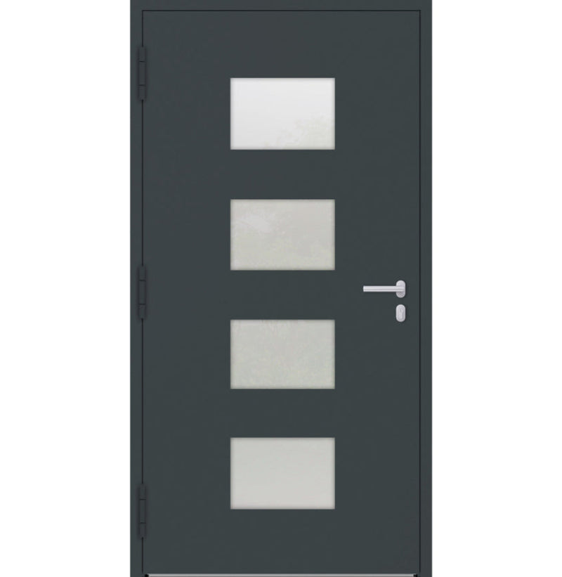 Turenwerke P90 Design 211 Aluminium Door - Anthracite RAL7016