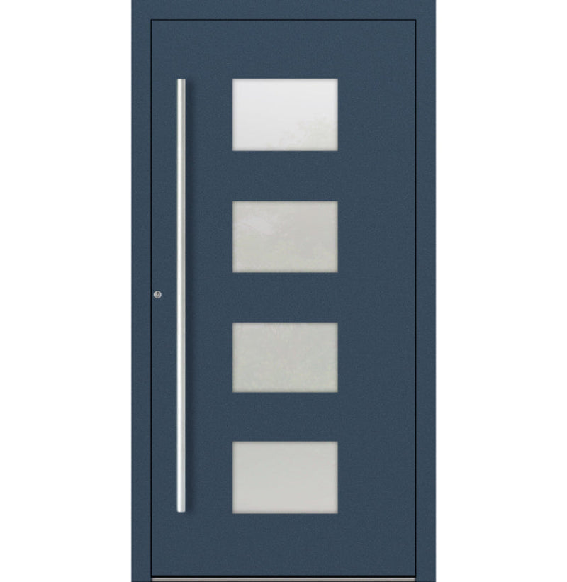 Turenwerke P90 Design 211 Aluminium Door - Dark Blue RAL5003