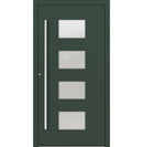 Turenwerke P90 Design 211 Aluminium Door - Fir Green RAL6009