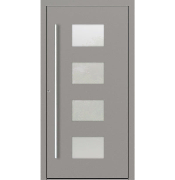 Turenwerke P90 Design 211 Aluminium Door - Grey RAL9007