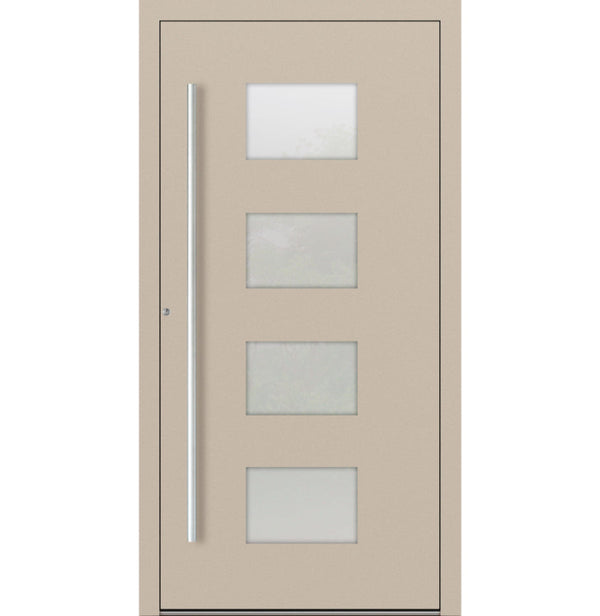 Turenwerke P90 Design 211 Aluminium Door - Ivory RAL1015