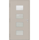 Turenwerke P90 Design 211 Aluminium Door - Ivory RAL1015