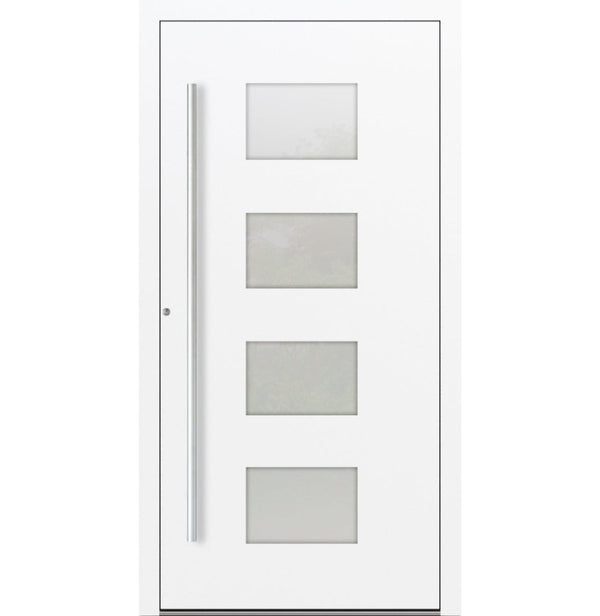 Turenwerke P90 Design 211 Aluminium Door - White RAL9016