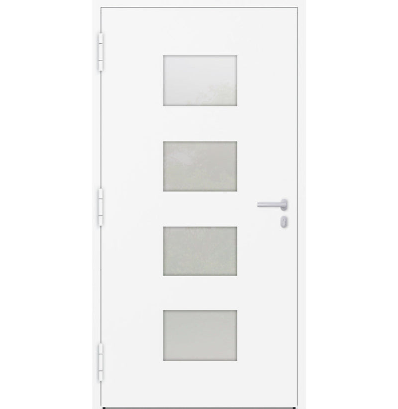 Turenwerke P90 Design 211 Aluminium Door - White RAL9016