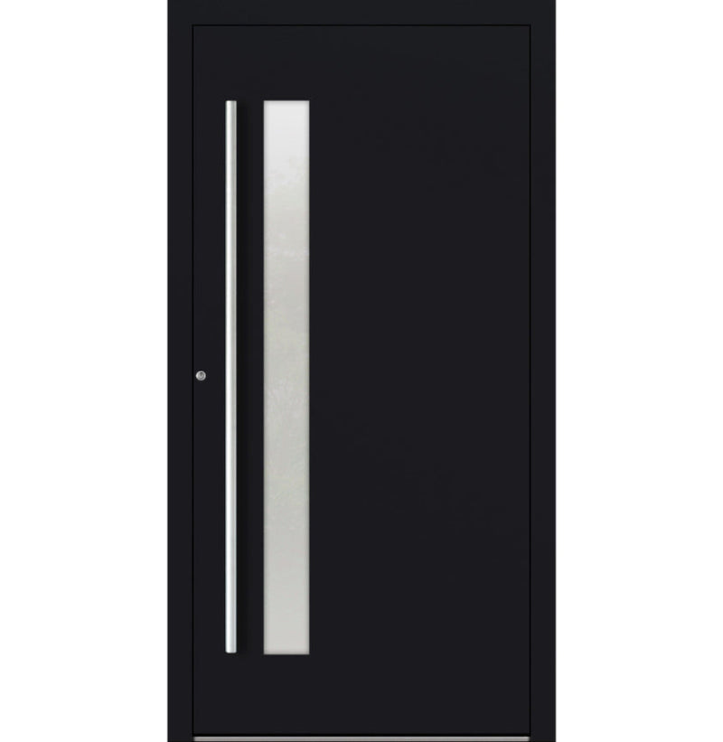 Turenwerke P90 Design 14 Aluminium Door - Black RAL9005