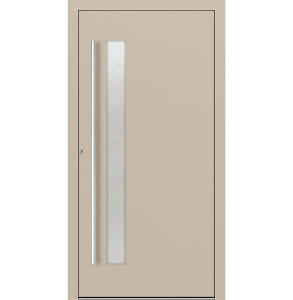 Turenwerke P90 Design 14 Aluminium Door - Ivory RAL1015