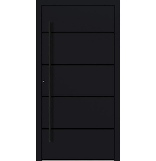 Turenwerke P90 Design 22 Aluminium Door - Black RAL9005 - Blackline