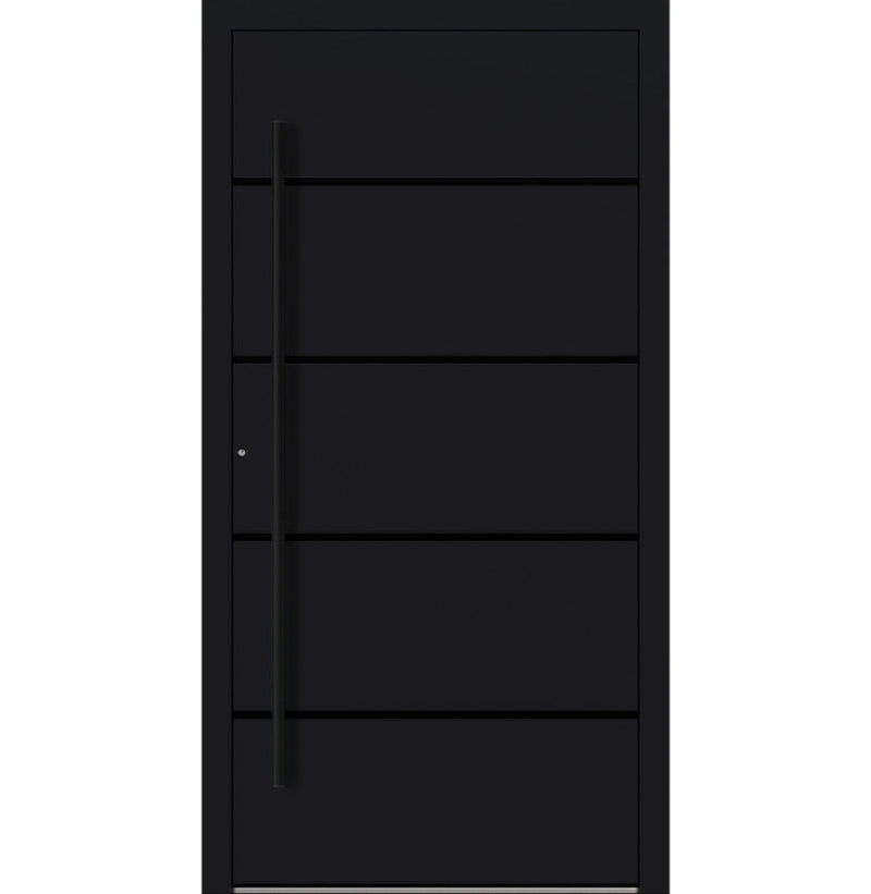 Turenwerke P90 Design 22 Aluminium Door - Black RAL9005 - Blackline