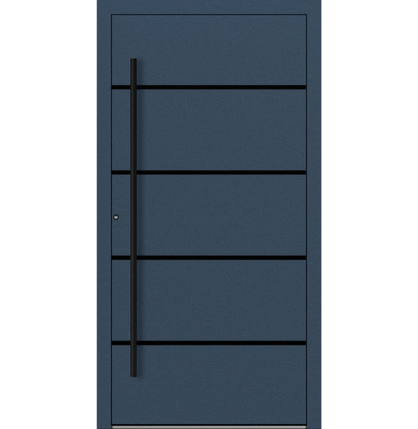 Turenwerke P90 Design 22 Aluminium Door - Dark Blue RAL5003 - Blackline