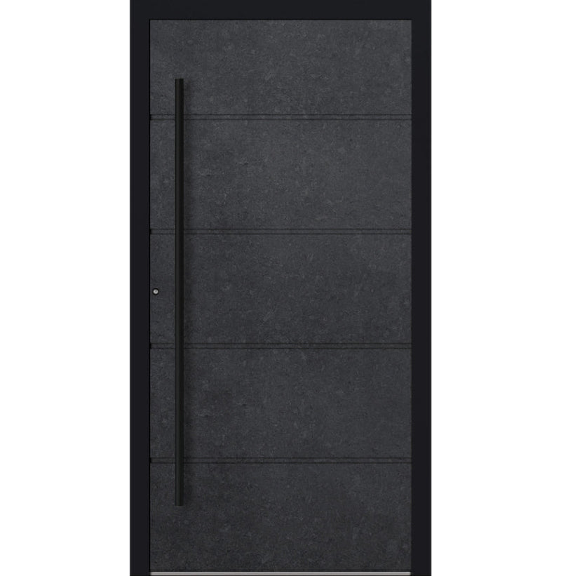 Turenwerke P90 Design 22 Aluminium Door - Dark Concrete