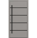 Turenwerke P90 Design 22 Aluminium Door - Grey/White - Blackline