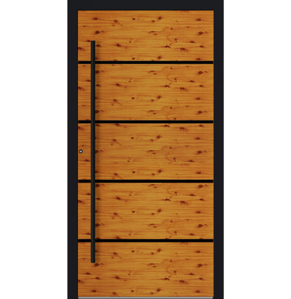 Turenwerke P90 Design 22 Aluminium Door - Pine - Blackline