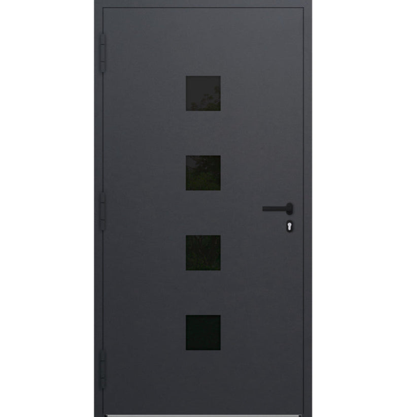 Turenwerke P90 Design 23 Aluminium Door - Anthracite DB703 - Blackline