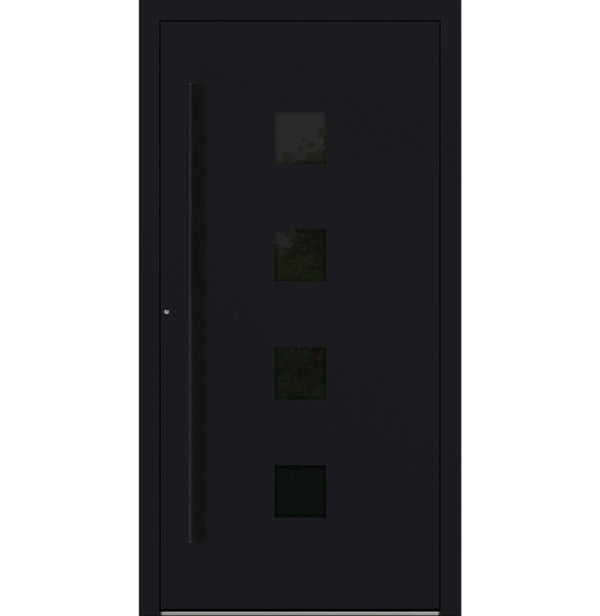 Turenwerke P90 Design 23 Aluminium Door - Black RAL9005 - Blackline