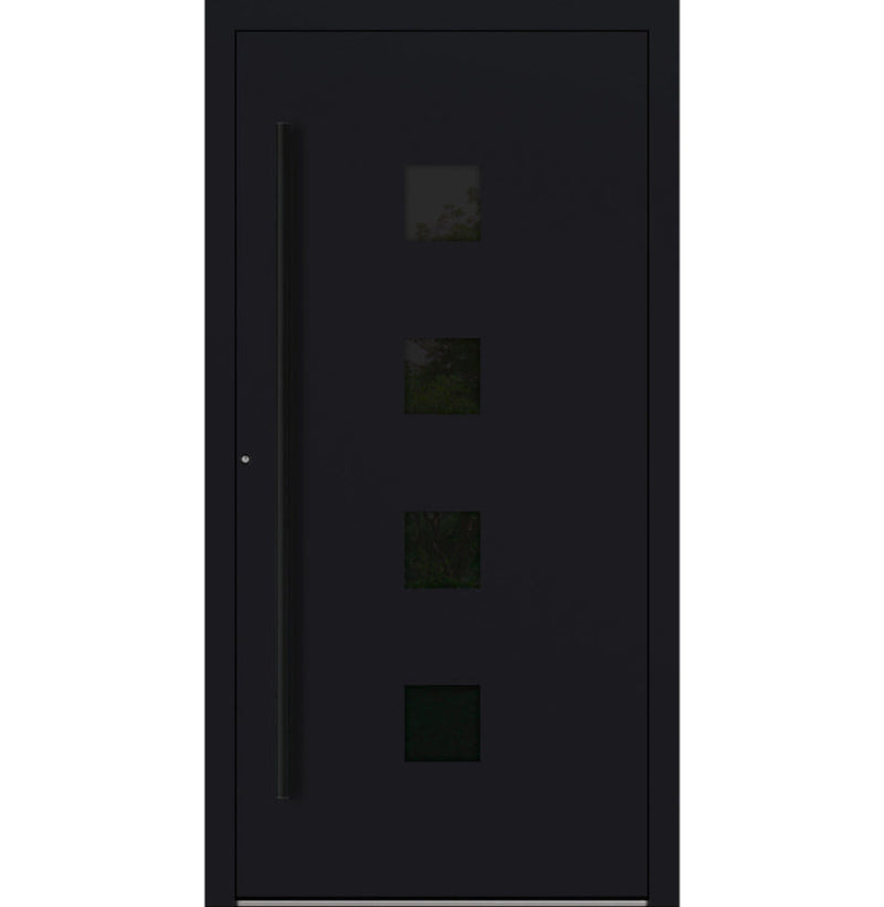 Turenwerke P90 Design 23 Aluminium Door - Black RAL9005 - Blackline