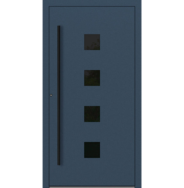 Turenwerke P90 Design 23 Aluminium Door - Dark Blue RAL5003 - Blackline