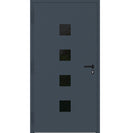 Turenwerke P90 Design 23 Aluminium Door - Dark Blue RAL5011 - Blackline