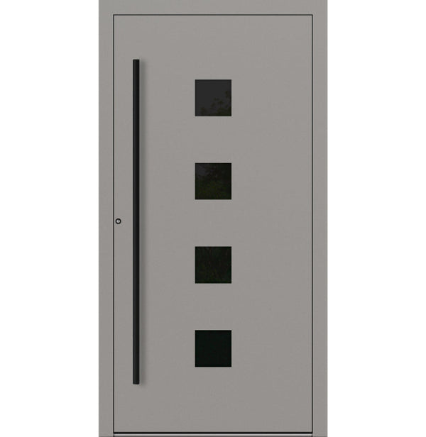 Turenwerke P90 Design 23 Aluminium Door - Grey RAL9007 - Blackline