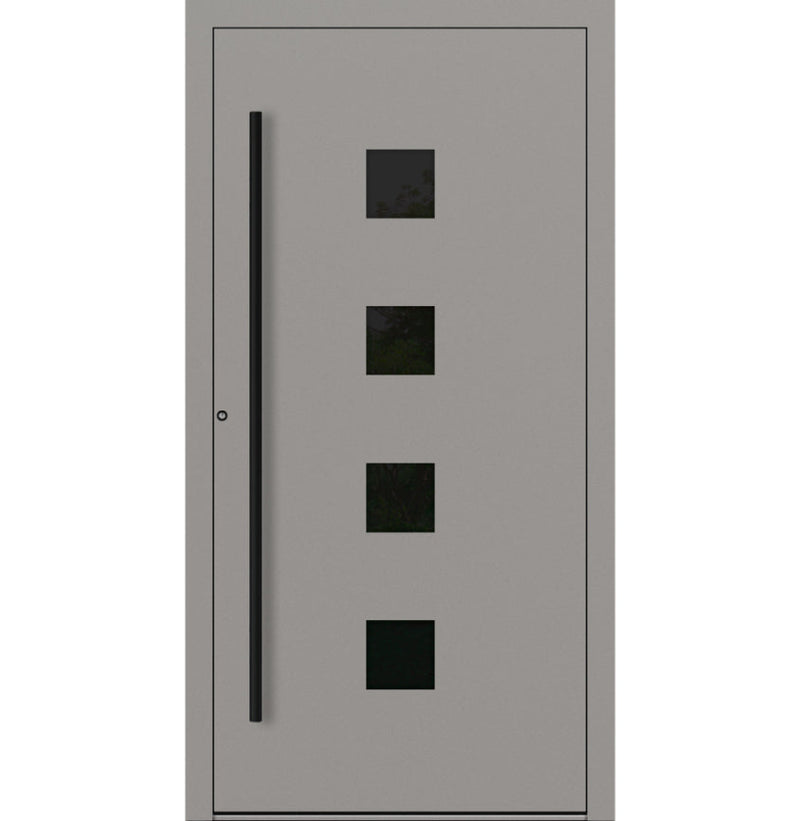 Turenwerke P90 Design 23 Aluminium Door - Grey RAL9007 - Blackline