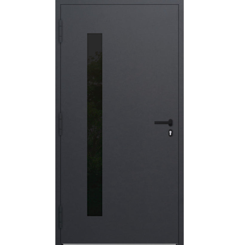 Turenwerke P90 Design 24 Aluminium Door - Anthracite DB703 - Blackline