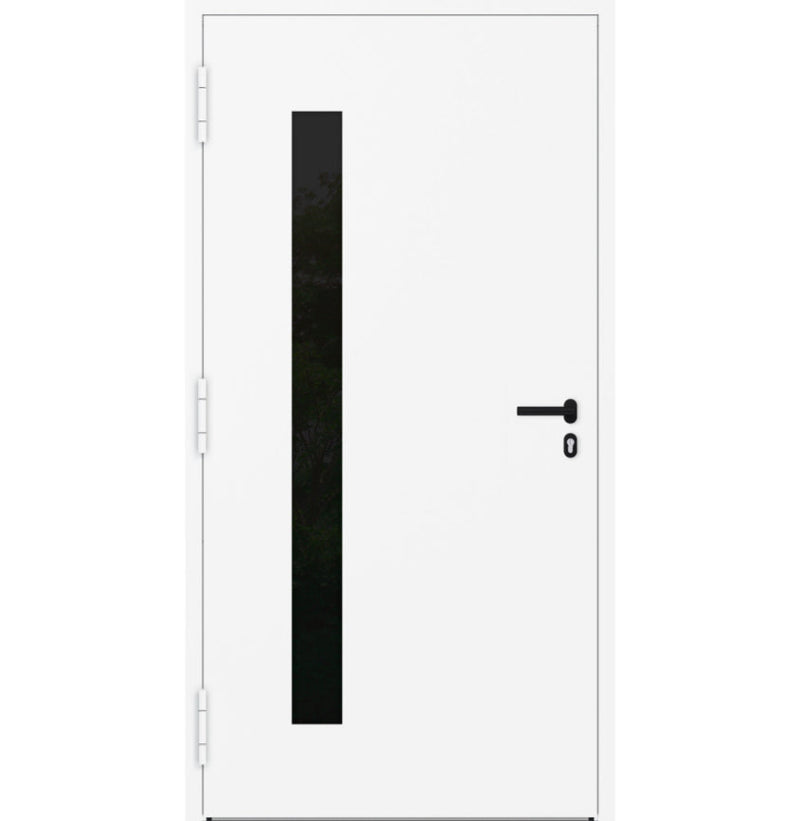 Turenwerke P90 Design 24 Aluminium Door - Anthracite/White - Blackline