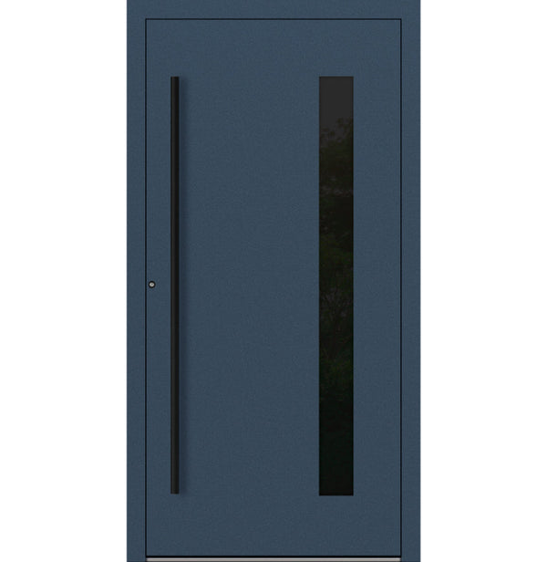 Turenwerke P90 Design 24 Aluminium Door - Dark Blue RAL5003 - Blackline