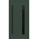 Turenwerke P90 Design 24 Aluminium Door - Fir Green RAL6009 - Blackline