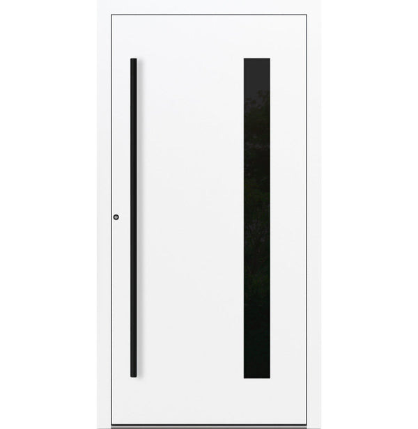 Turenwerke P90 Design 24 Aluminium Door - White RAL9016 - Blackline