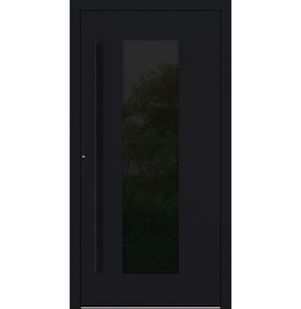 Turenwerke P90 Design 28 Aluminium Door - Black RAL9005 - Blackline