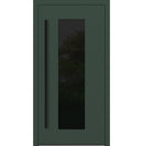 Turenwerke P90 Design 28 Aluminium Door - Fir Green RAL6009 - Blackline