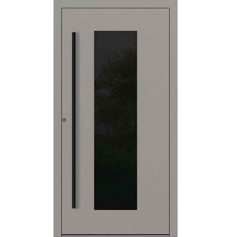 Turenwerke P90 Design 28 Aluminium Door - Grey/White - Blackline