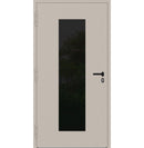 Turenwerke P90 Design 28 Aluminium Door - Ivory RAL1015 - Blackline