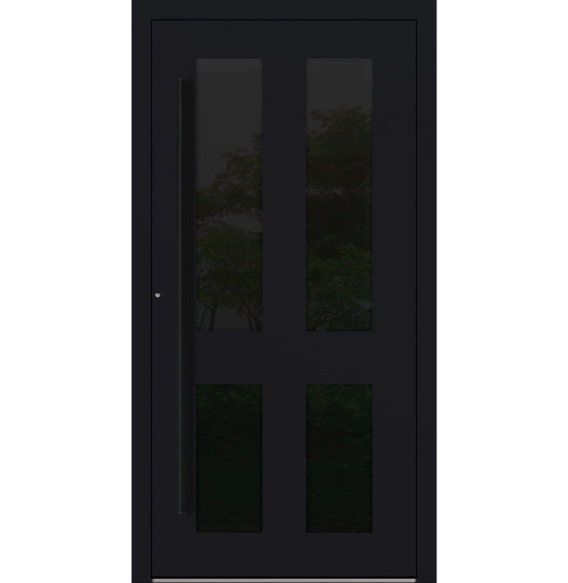 Turenwerke P90 Design 29 Aluminium Door - Black RAL9005 - Blackline