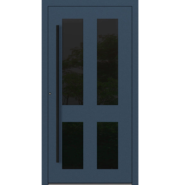 Turenwerke P90 Design 29 Aluminium Door - Dark Blue RAL5003 - Blackline