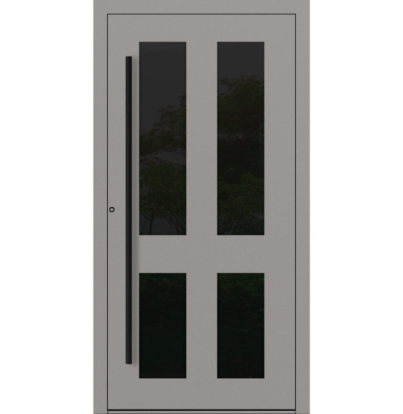 Turenwerke P90 Design 29 Aluminium Door - Grey RAL9007 - Blackline