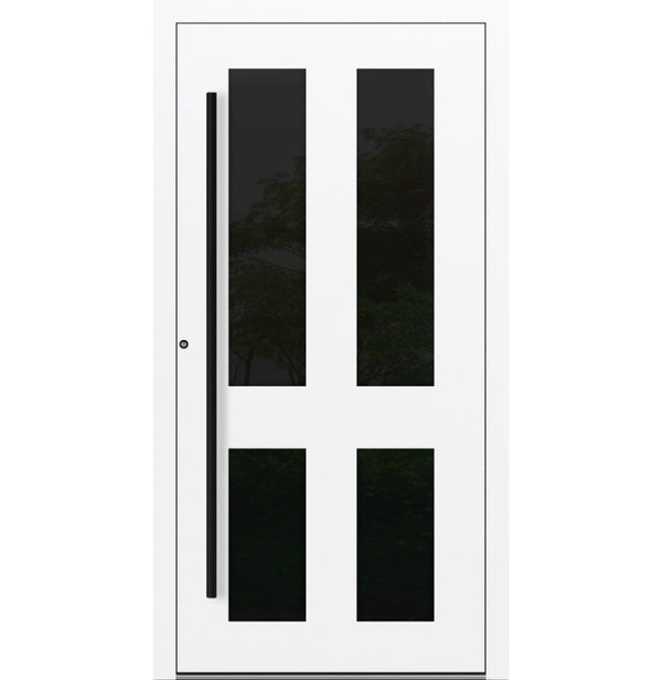 Turenwerke P90 Design 29 Aluminium Door - White RAL9016 - Blackline