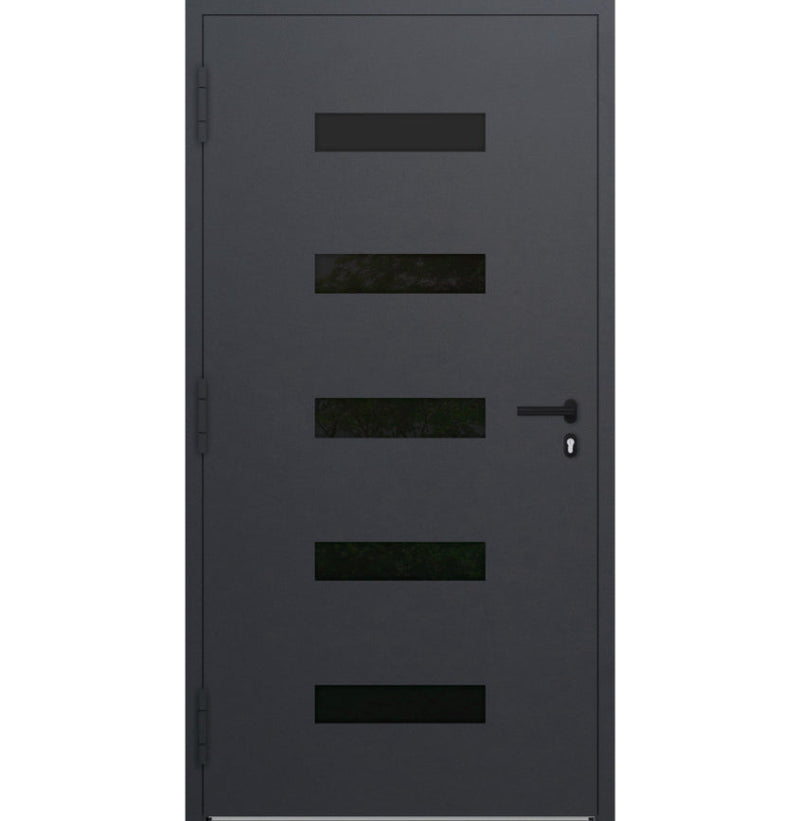 Turenwerke P90 Design 31 Aluminium Door - Anthracite DB703 - Blackline