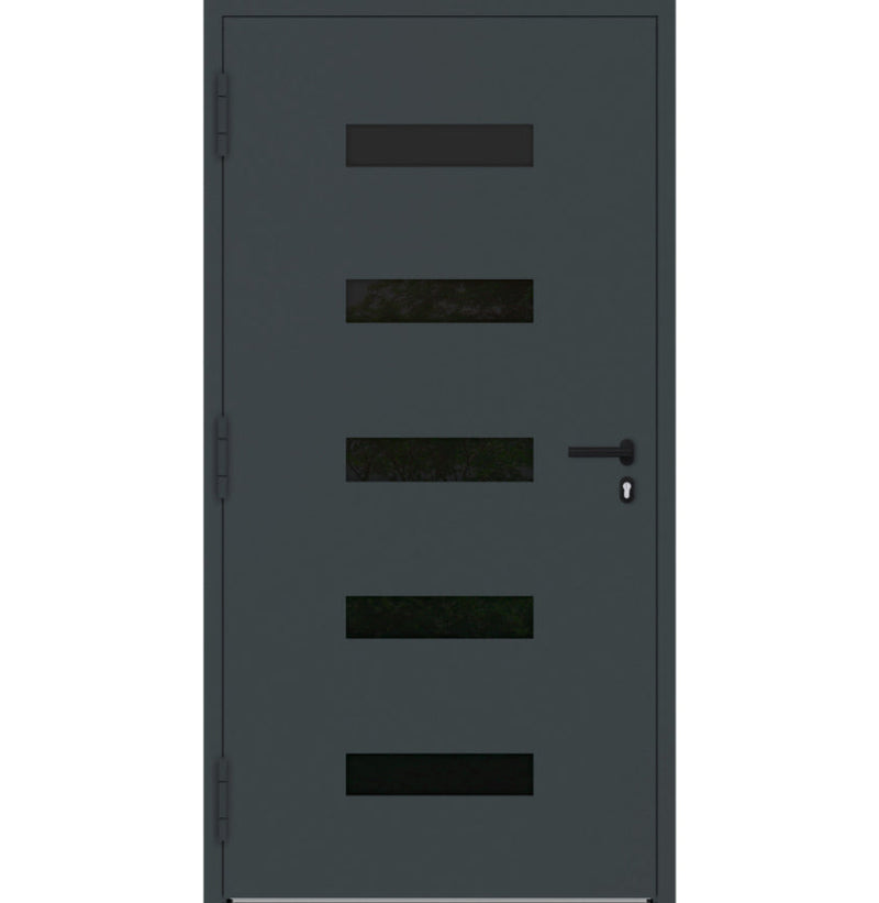 Turenwerke P90 Design 31 Aluminium Door - Anthracite RAL7016 - Blackline