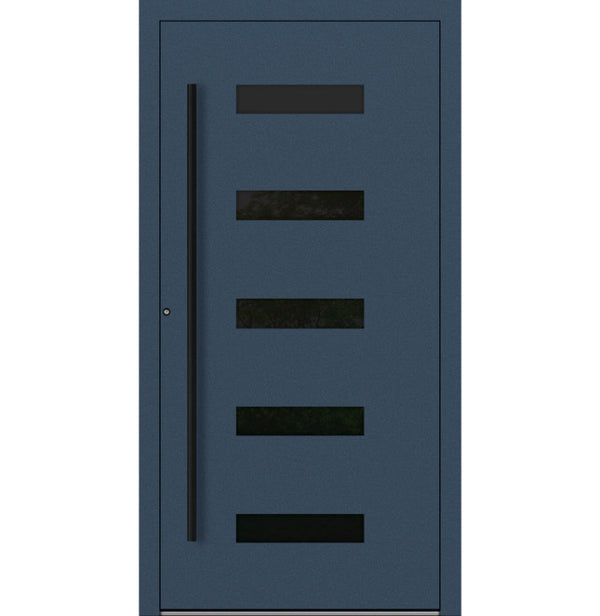 Turenwerke P90 Design 31 Aluminium Door - Dark Blue RAL5003 - Blackline