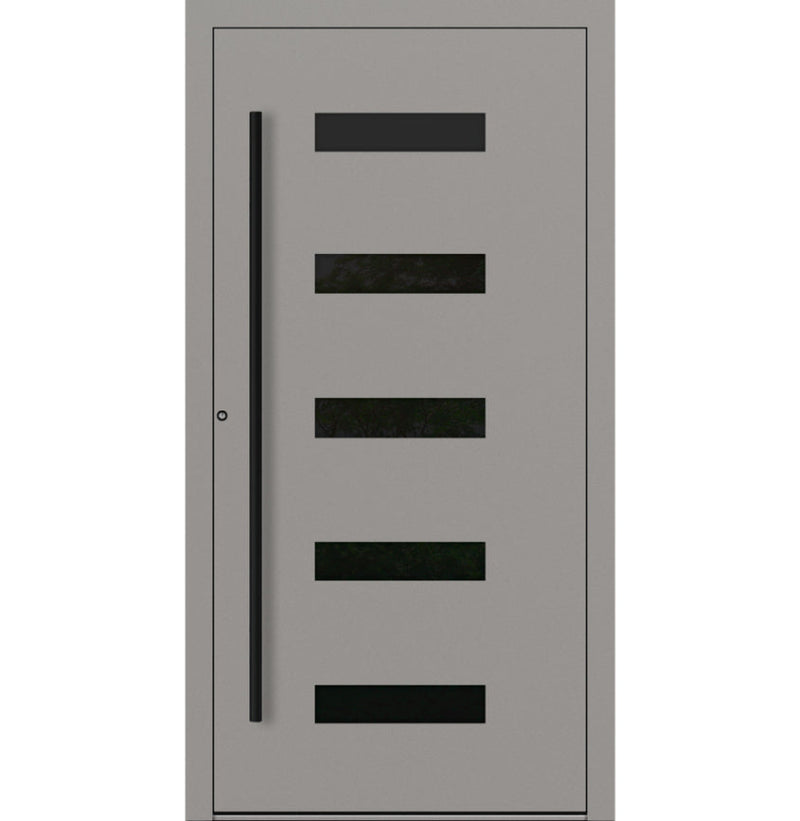 Turenwerke P90 Design 31 Aluminium Door - Grey RAL9007 - Blackline